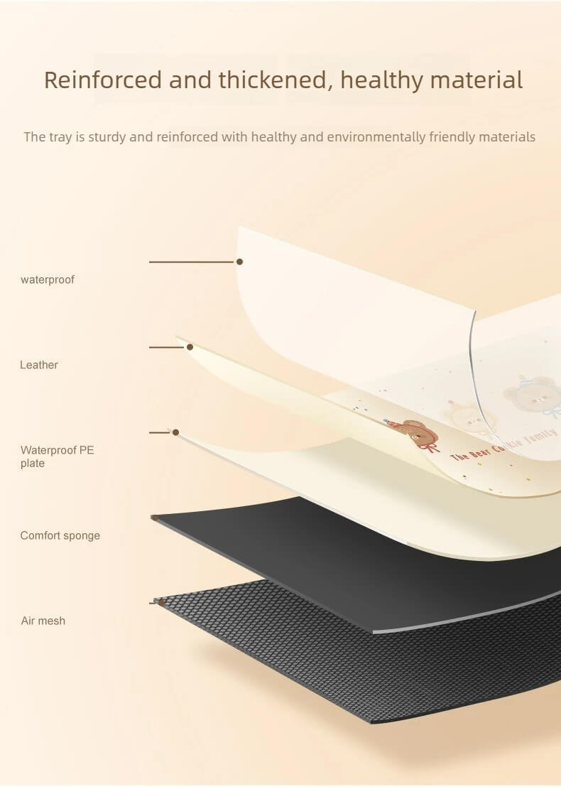 Multifunctional Car Seat Travel Tray for Kids