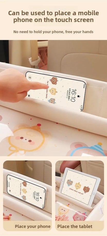Multifunctional Car Seat Travel Tray for Kids